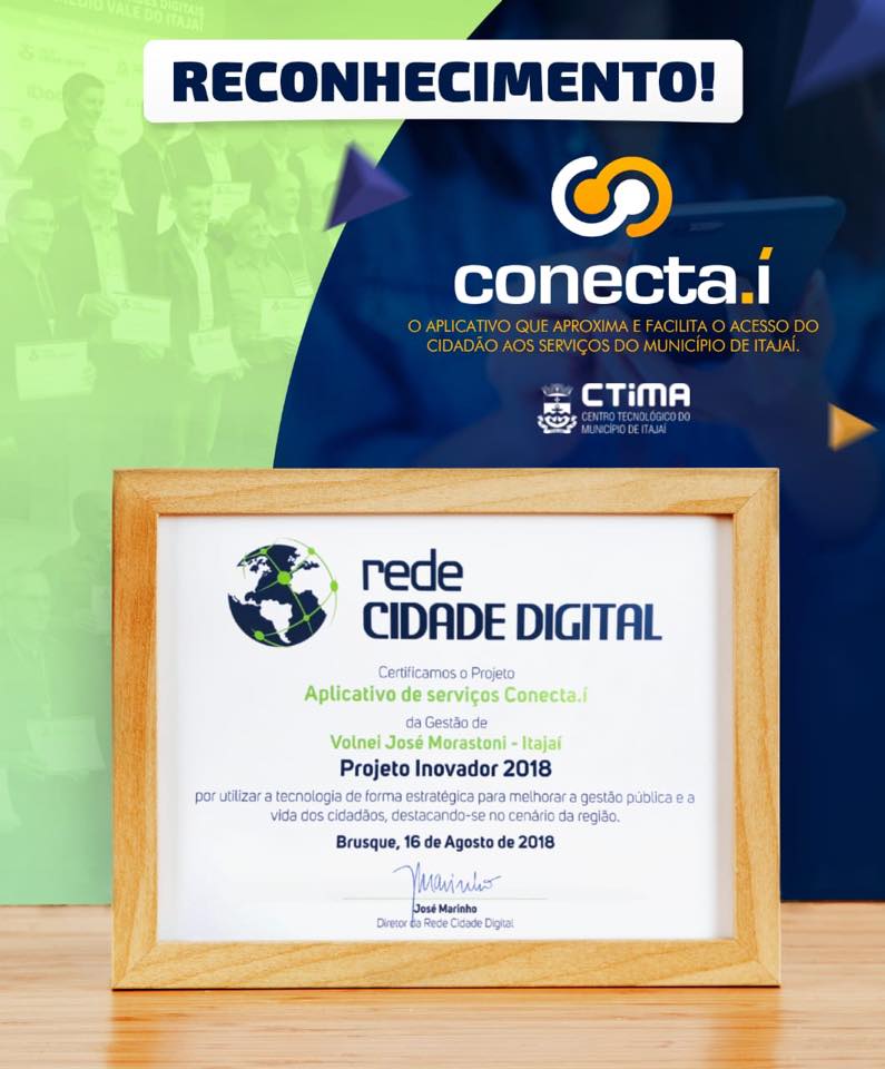 Prêmio Projeto Inovador RCD: Aplicativo Conecta.í